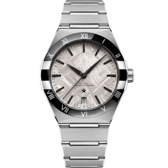 Constellation Co-Axial Master Chronometer Black and Grey Dial