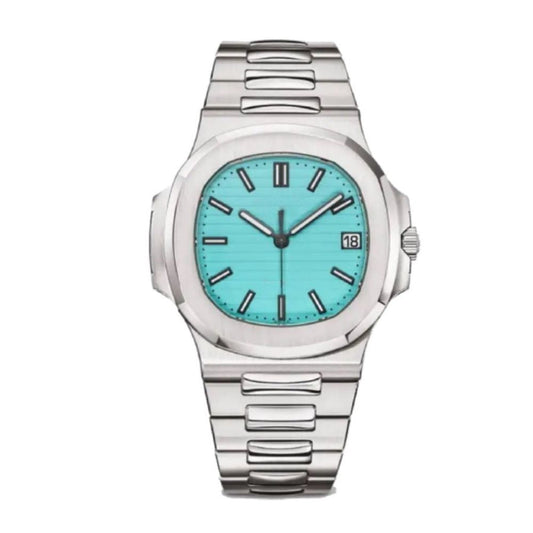 Nautilus Blue Silver
